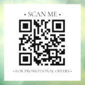 Ihr Geschäfts-QR-Code Fensteraufkleber (Blatt 3)