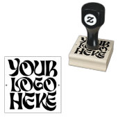 Ihr Geschäftslogo Custom Groovy Gummistempel (Stempel)
