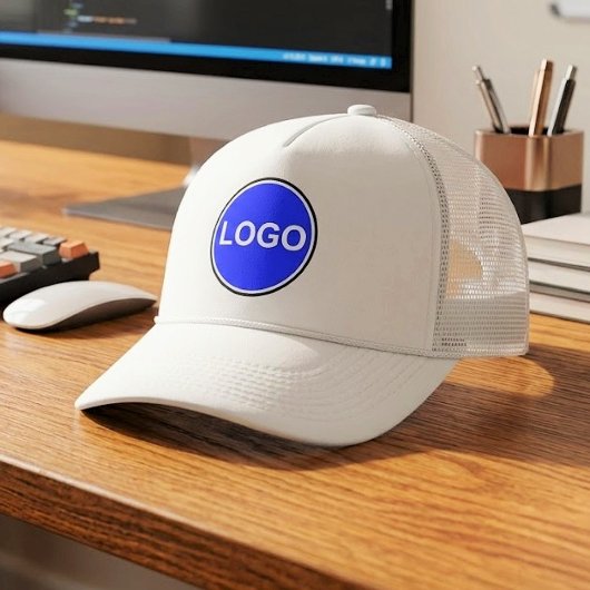 IHR GESCHÄFTSLOGO HIER | CUSTOM SIMPLE TRUCKERKAPPE