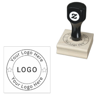 Ihr Geschäftslogo individuell angepasst Gummistempel