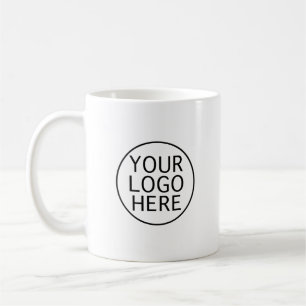 Ihr Geschäftslogo Modern Minimalistisch Kaffeetasse