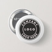 Ihr Geschäftslogo Unternehmensmitarbeiter Werbeart Button (Vorne & Hinten)