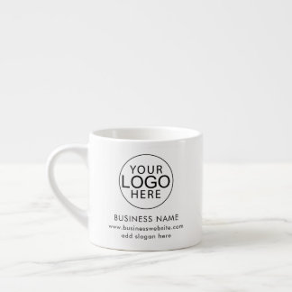 Ihr Geschäftslogo Unternehmenswerbung Benutzerdefi Espressotasse