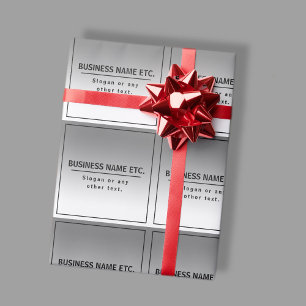 Ihr Geschäftsname oder Marke usw.  Geschenkpapier