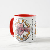 Ihr Gesicht auf Ihrer Tasse? Tasse (Vorderseite Links)