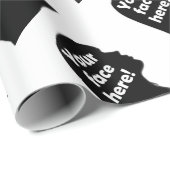 Ihr-Gesicht-hierkopie Geschenkpapier (Rolleneckpunkt)