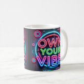 Ihr Gesicht - Neon Coffee Tasse (VorderseiteRechts)