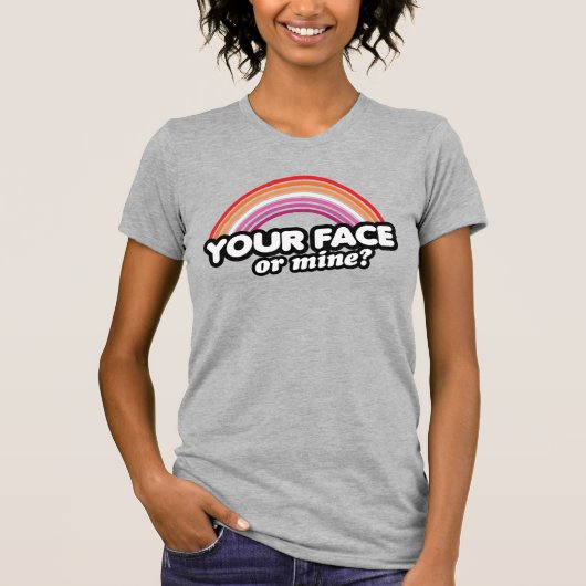 IHR GESICHT ODER MEINE T-Shirt (Vorderseite)