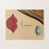 Ihr Gesicht Puzzle (Horizontal)