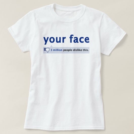 Ihr Gesicht T - Shirt (Design vorne)