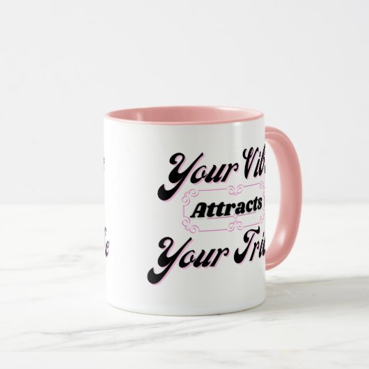 Ihr Gesicht zieht Ihren Stamm an Tasse (VorderseiteRechts)