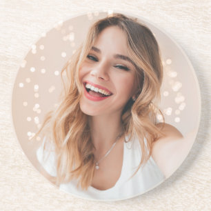 Ihr Gesicht zum Geburtstag Getränkeuntersetzer