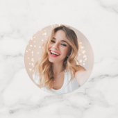 Ihr Gesicht zum Geburtstag Konfetti (Klein Vorderseite)