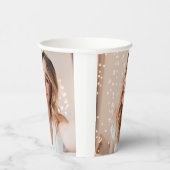 Ihr Gesicht zum Geburtstag Pappbecher (Rechts)