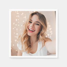 Ihr Gesicht zum Geburtstag Serviette