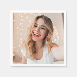Ihr Gesicht zum Geburtstag Serviette