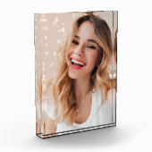 Ihr Gesicht zum personalisierten Geburtstag Fotoblock (Links)