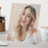 Ihr Gesicht zum personalisierten Geburtstag Sockelschild (In Situ)