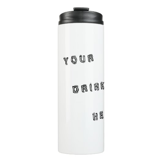 IHR GETRÄNK HIER THERMOSBECHER (Vorderseite)