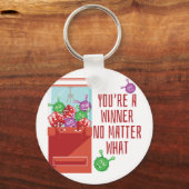 Ihr gewinnt schlüsselanhänger (Vorderseite)