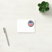 Ihr Gewohnheit USA-Knopf Post-it Klebezettel (Büro)