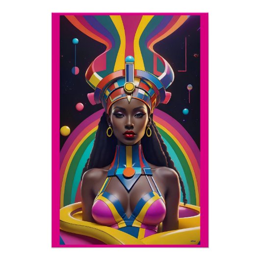 Ihr Glamour befreite sie Poster (Vorderseite)