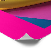 Ihr Glamour Set sie kostenlos Poster (Ecke)