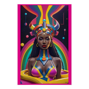 Ihr Glamour Set sie kostenlos Poster