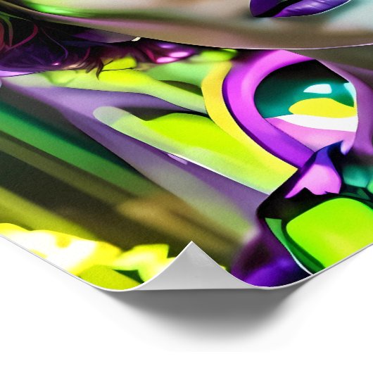 Ihr Glamour wird ihr Poster (Ecke)