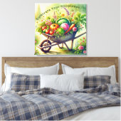 Ihr Glück fördern Leinwanddruck (Insitu (Schlafzimmer))