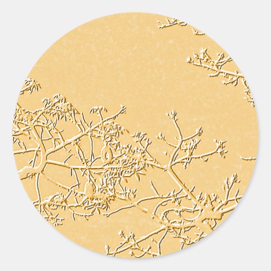 Ihr Glück_ Runder Aufkleber (Vorderseite)