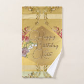 Ihr goldenes Set für das Handtuchhandtuch (Handtuch)