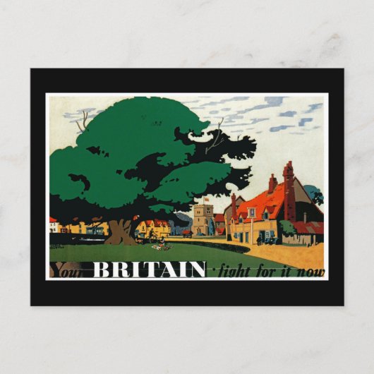 Ihr Großbritannien - kämpft jetzt um es Postkarte (Vorderseite)