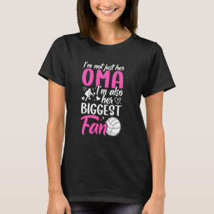 Ihr größter Fan Volleyball-Oma eines Volleyballspi T-Shirt