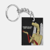 Ihr Guardian Angel gibt Worte der Ermutigung Schlüsselanhänger (Vorderseite links)