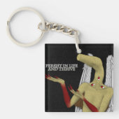 Ihr Guardian Angel gibt Worte der Ermutigung Schlüsselanhänger (Vorderseite)