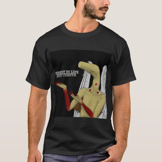 Ihr Guardian Angel gibt Worte der Ermutigung T-Shirt (Vorderseite)