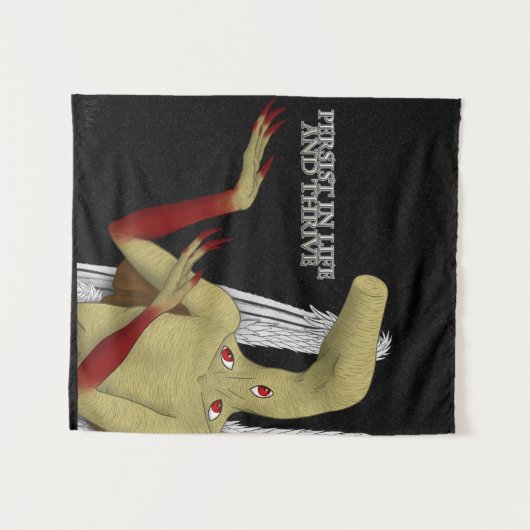 Ihr Guardian Angel gibt Worte der Ermutigung Wandteppich (Vorderseite (Horizontal))