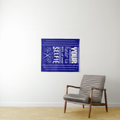 Ihr Haar ist 90% von Ihrem Selfie Wandteppich (Beispiel (Horizontal))