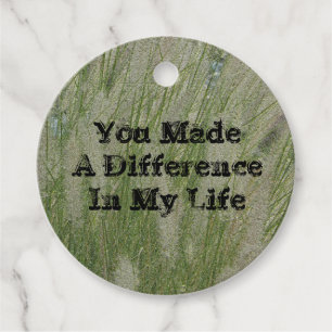 Ihr habt den Unterschied zwischen Wüstengras gemac Geschenkanhänger