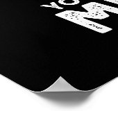 Ihr habt einen lustigen positiven Hundepun Poster (Ecke)