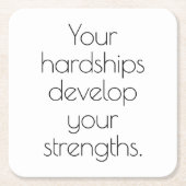 Ihr Hardwaresepapier-Untersetzer Rechteckiger Pappuntersetzer (Vorderseite)