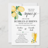 Ihr Haupt-Squeeze-Blasen & Brise-Brautparty Einladung (Vorderseite)