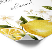 Ihr Haupt-Squeeze-Mimosa-Bar-Brautparty Poster (Ecke)