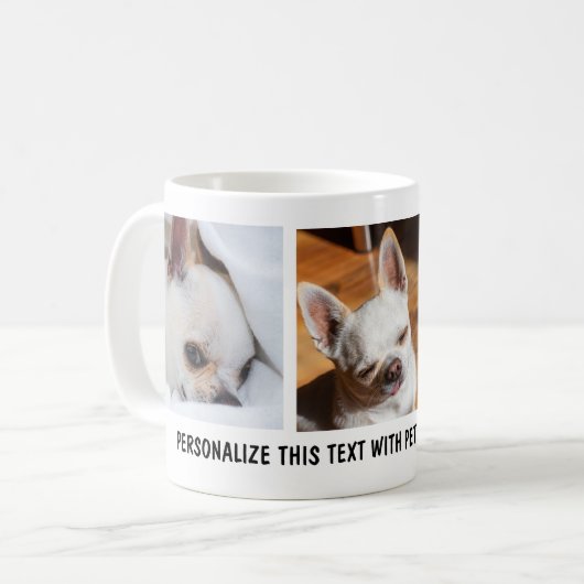 Ihr Haustier chihuahua benutzerdefinierte Fotos sa Kaffeetasse (Vorderseite Links)