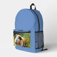Ihr Haustier Foto Katze Cavy Personalisiert Blau
