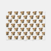 Ihr Haustier Foto Katze Custom Niedlich Funny Fleecedecke (Vorderseite (Horizontal))