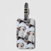 Ihr Haustier Hund Welpe benutzerdefinierte Foto ch Gepäckanhänger (Vorderseite Vertikal)