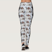 Ihr Haustier Hund Welpe benutzerdefinierte Foto ch Leggings (Rückseite)