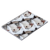 Ihr Haustier Hund Welpe benutzerdefinierte Foto ch Notizblock (Linke Seite)